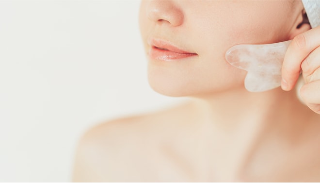 マッサージする